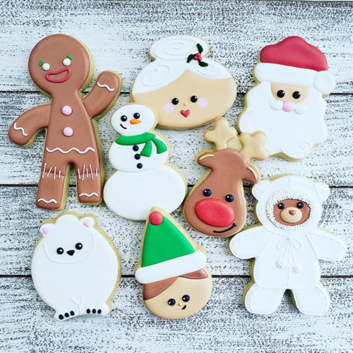 Christmas cookie decorating class