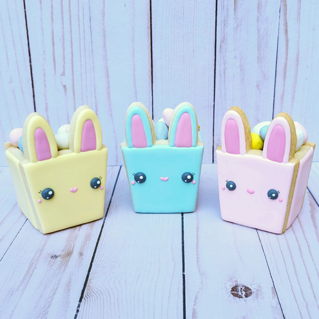Easter cookie boxes