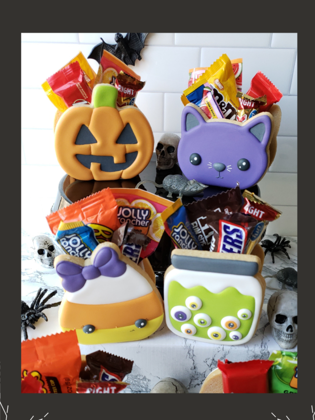Halloween Decorated Cookie Treat Boxes