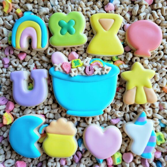 Lucky Marshmallow Online Cookie Decorating Class 2023