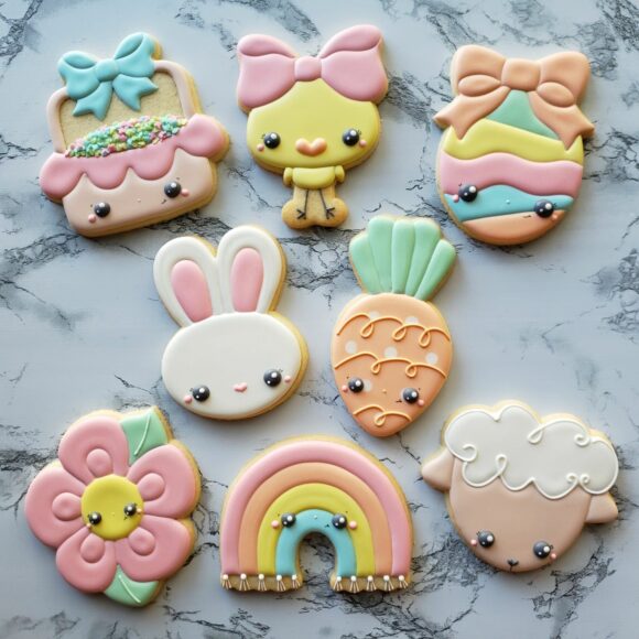 Easter Online Cookie Decorating Class 2023